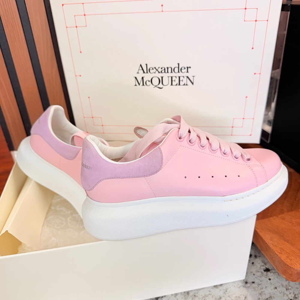 Alexander McQueen Women's Light Pink Sneakers